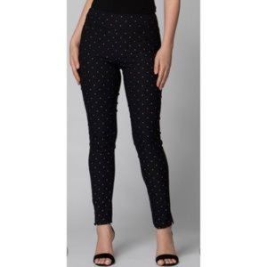 NWT Investments Polka Dot Ankle Pants